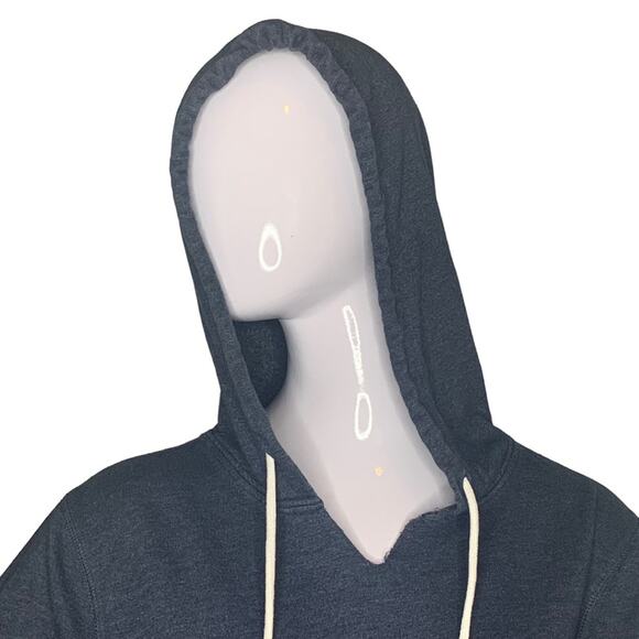 Aeropostale Hoodie Sweater Size Large Blue Long Sleeve Front Patch Pocket - Picture 2 of 8